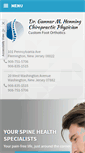Mobile Screenshot of henningchiropractor.com